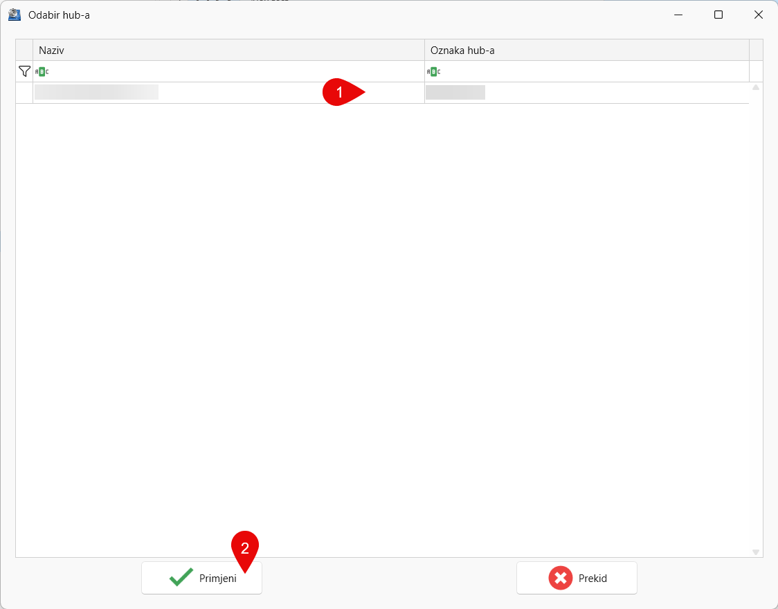 dialog for adding ajax cloud communicator